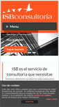 Mobile Screenshot of isbconsultoria.com