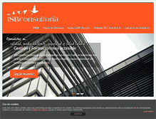 Tablet Screenshot of isbconsultoria.com